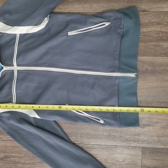 Vintage All weather sportswear by guess Zip up in Blue/white - Picture 4 of 6